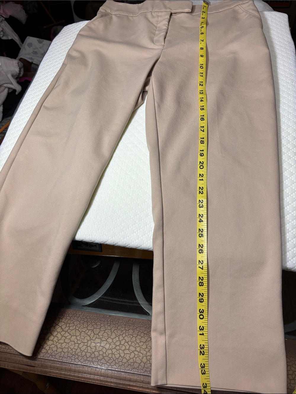 Investments Women’s Dress Pants in Light Beige - Picture 3 of 8